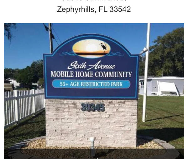 5542 Eugene Street a Zephyrhills, FL Mobile or Manufactured Home for Sale